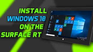 How to install Windows 10 build 15035 Insider Preview on the Surface RT 1 and 2 💻 [upl. by Anilehs405]