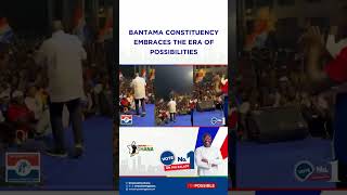 Bantama constituency embraces the era of possibilities [upl. by Noirda]