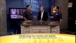 Granite Transformations Countertop Overlay on The Home Pro Show [upl. by Kral]