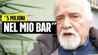 Lotteria Italia 5 milioni al bar Valdagno di Milano il fondatore quotNon era una persona riccaquot [upl. by Yentruok]