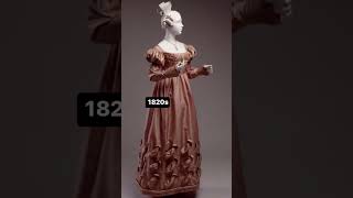 1720s 🆚 1820s dresses 💃 which one do you prefer  fashion history  18th amp 19th century [upl. by Ami]