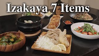 IZAKAYA 7 Items  Itadakimasu [upl. by Ynnatirb]