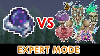 Terraria 14  Nebula Arcanum vs ALL Bosses Expert Mode [upl. by Hnahc]