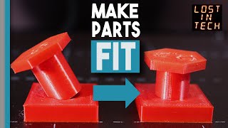 Why your 3d printed stuff doesnt fit together and how to fix it [upl. by Walcoff27]