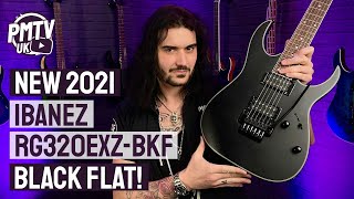 New For 2021  Ibanez RG320EXZBKF  A Sleek Stealthy Shred Machine  Review amp Demo [upl. by Aivilys384]