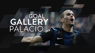 RODRIGO PALACIO  All of his 58 Inter goals 🇦🇷🖤💙 [upl. by Elbys775]