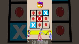 🚓 Police Jax vs Caine TicTacToe Challenge in Barry Prison  The Amazing Digital Circus [upl. by Garrett]