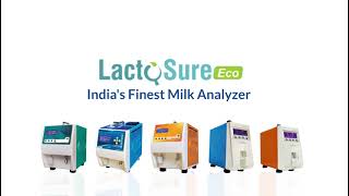 Introducing LactoSure the finest milk analyzer by Poornasree Equipments [upl. by Natascha]