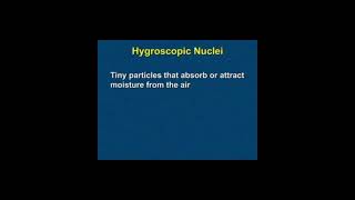 hygroscopic nucleisocial science 7th stdour earth [upl. by Aikmat]