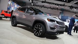 2017 Jeep Compass 2016 LA Auto Show [upl. by Assiluj]