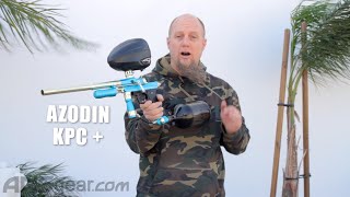 Azodin KPC Pump Paintball Marker  Shooting Video [upl. by Lednik]