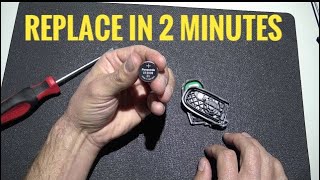 Jeep Key Battery Change Jeep Grand Cherokee Jeep Compass Jeep Renegade How To DIY Learning Tutorial [upl. by O'Connell]