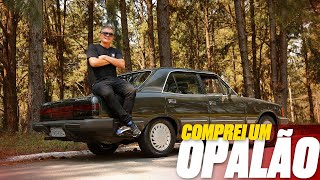 O MEU CHEVROLET OPALA DIPLOMATA 1990  SAIBA AGORA QUAL A PRIMEIRA COISA QUE FIZ NELE  A RODA 217 [upl. by Ecidna]