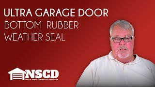 Ultra Garage Door Bottom Rubber Weather Seal [upl. by Orabelle]