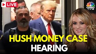 LIVE Trump Appears in Hush Money Case  Manhattan Criminal Case  First Criminal Prosecution IN18L [upl. by Riobard942]