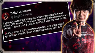 Daigo Umeharas Take On Choosing Streaming Over Offline Tournaments [upl. by Lorrie]