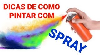 Como PINTAR com SPRAY👨‍🎨 [upl. by Harima]