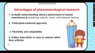 Uses  purpose examples  advantages amp disadvantages of phenomenological research [upl. by Evreh]