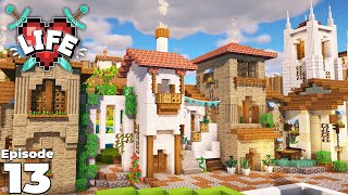 X Life  Ep 13  BRAND NEW Village Build  Minecraft Survival Lets Play [upl. by Nerok]