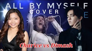 Reaction  Charice vs Dimash Performing All By Myself [upl. by Afihtan503]