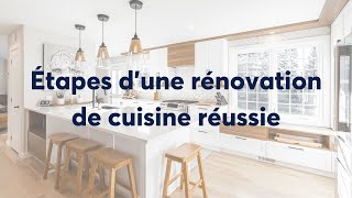 Les étapes dune rénovation de cuisine réussie [upl. by Nannie]