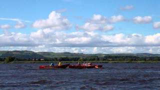 Cobble Boats River Tay Newburgh Fife Scotland August 18th [upl. by Yntruoc]