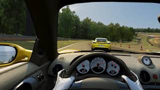 Stock 987 Cayman S vs 987 Cayman RS350 Round 2 [upl. by Adnav633]