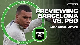 PREVIEWING Barcelona vs PSG 👀 Xavi HAS TO PREPARE HIS TEAM  Mario Melchiot  ESPN FC [upl. by Tanney739]