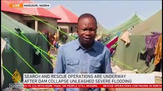 Emergency officials step up MaiduguriFlood rescue efforts [upl. by Imena491]