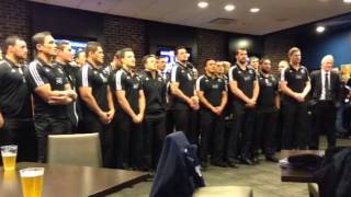 Maori All Blacks singing their farewell song [upl. by Iccir]