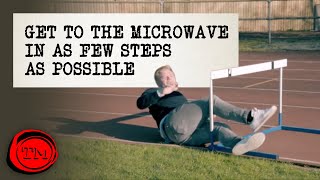 Get to the Microwave in as Few Steps as Possible  Full Task  Taskmaster [upl. by Hultgren]