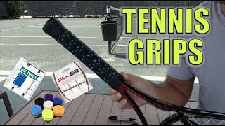 How to Install a Tennis Grip [upl. by Ahtnams459]