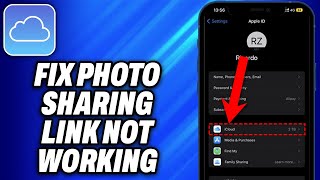 How To Fix iCloud Photo Sharing Link Not Working on iPhone 2024  Easy Fix [upl. by Sorips141]