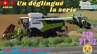 Derniére sur fs22 recolte et pressage On papote projet sur le 25 [upl. by Tita933]