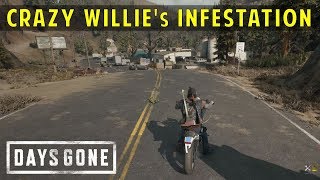 Crazy Willies Infestation  Clear All Nests  Days Gone Gameplay Walkthrough [upl. by Klinges]