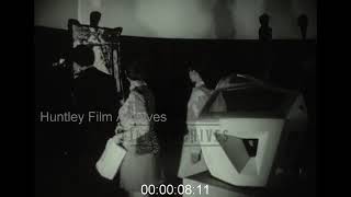 Exhibition of Modernist Art in France 1960s  Archive Film 1066849 [upl. by Celia]