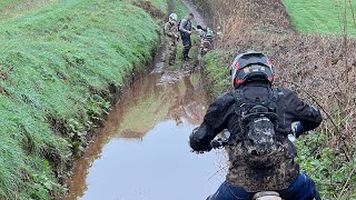 South Devon legal unmetalled roads ride out  Gloucestershire TRF [upl. by Anama]