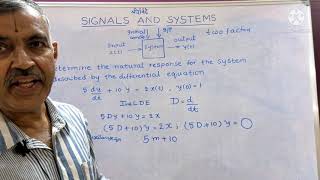 Class66LTI System  Solving Differential equations for natural response [upl. by Arondel506]