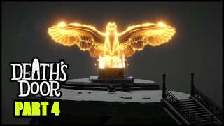 Deaths Door PART 4 Exploring the CERAMIC MANOR amp Acquiring the FLAME SPELL  Gameplay Walkthrough [upl. by Sama589]