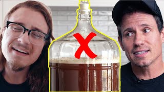 Reacting to How to Brew Your First Homemade Beer by Joshua Weissman [upl. by Alain146]