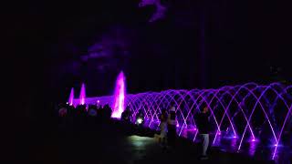 Magical Water and Light Show in Baguio City [upl. by So]