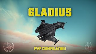 Gladius PVP Dogfight Compilation  Star Citizen 314 Head Tracking  Dual Stick  Pedals [upl. by Attikram]