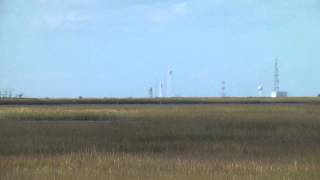 View of rocket launch from Chincoteague Island Va [upl. by Yajet193]