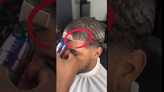 FIXING COWLICK HAIRLINE💈 hairline lineup haircut transformation barber barbershop [upl. by Egoreg]