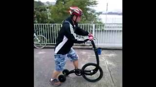 I demo my Halfbike II in Hong Kong [upl. by Ursulina]