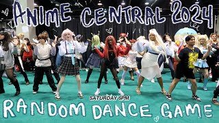 KPOP RANDOM DANCE GAME  Anime Central 2024 ROSEMONT IL Saturday 6PM [upl. by Glovsky]