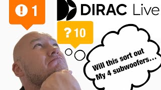 Dirac live calibration with 4 subwoofers…does it really work [upl. by Bunns]