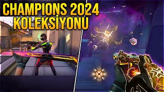 EFSANE BİTİRİŞ ve KATANA CHAMPIONS 2024 SETİ TANITILDI VALORANT Yeni Skinler [upl. by Beberg247]