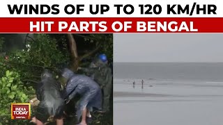 Cyclone Remal News Over 1 Lakh People In Bengal Evacuated 394 Flights Suspended At Kolkata Airport [upl. by Elladine956]