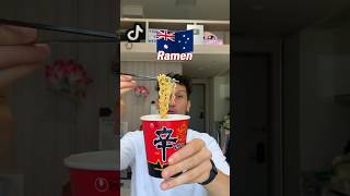 🗣️ Ramen 🍉 ASMR Mukbang  How to say Ramen in 9 languages [upl. by Piggy602]